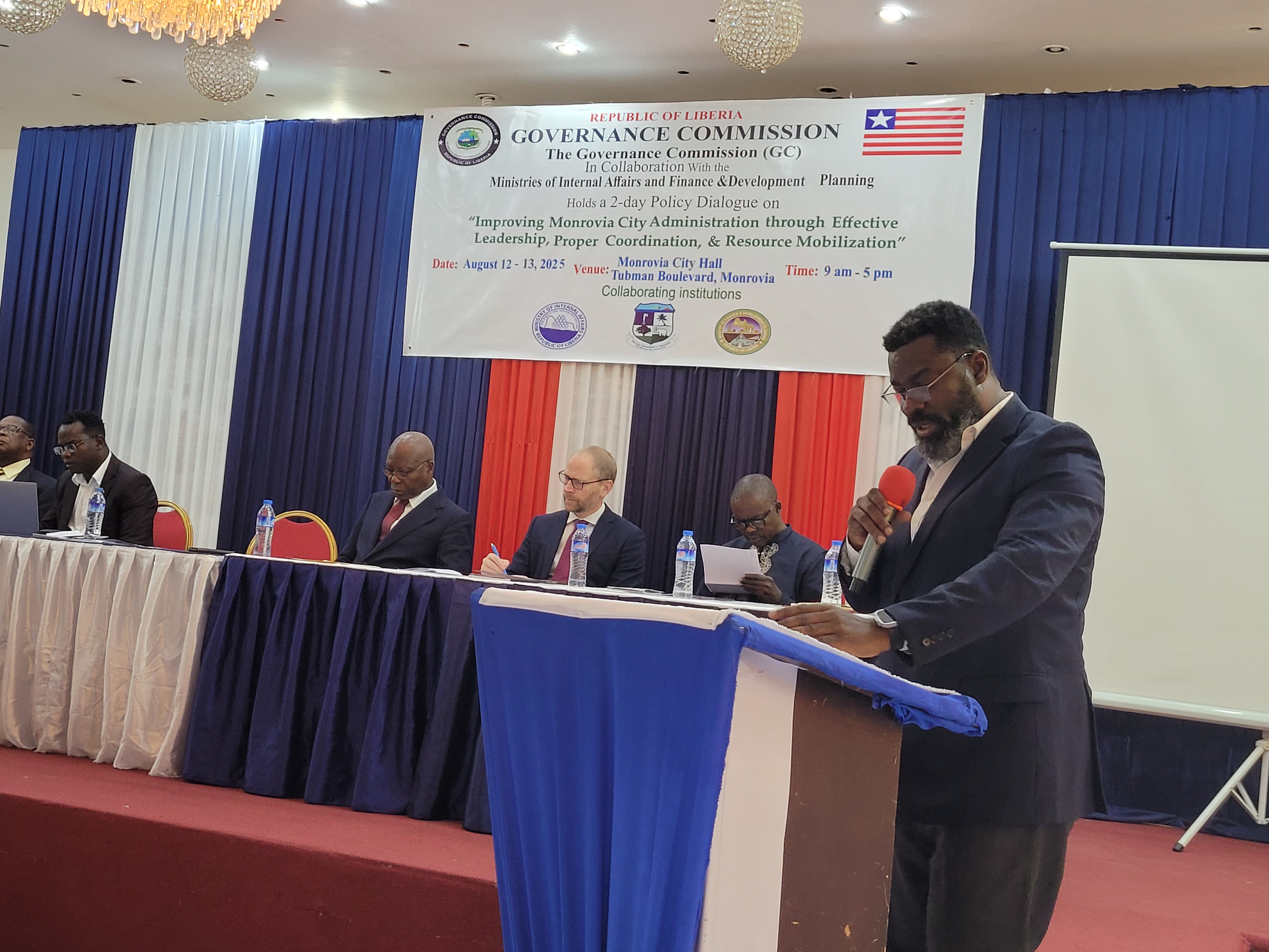Mayor Siafa Calls for Bold Reforms to Transform Monrovia’s City Governance